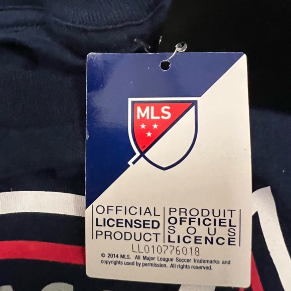 Adidas - Chicago Fire - Navy Blue Color Men's Short Sleeve T-Shirt - Picture 6 of 10